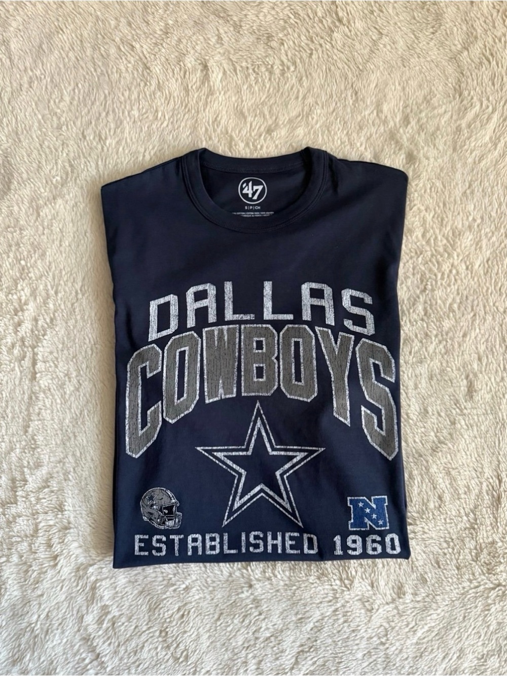 Men’s Dallas Cowboys T-Shirt, 47 Brand, NFL Team Apparel, NWT